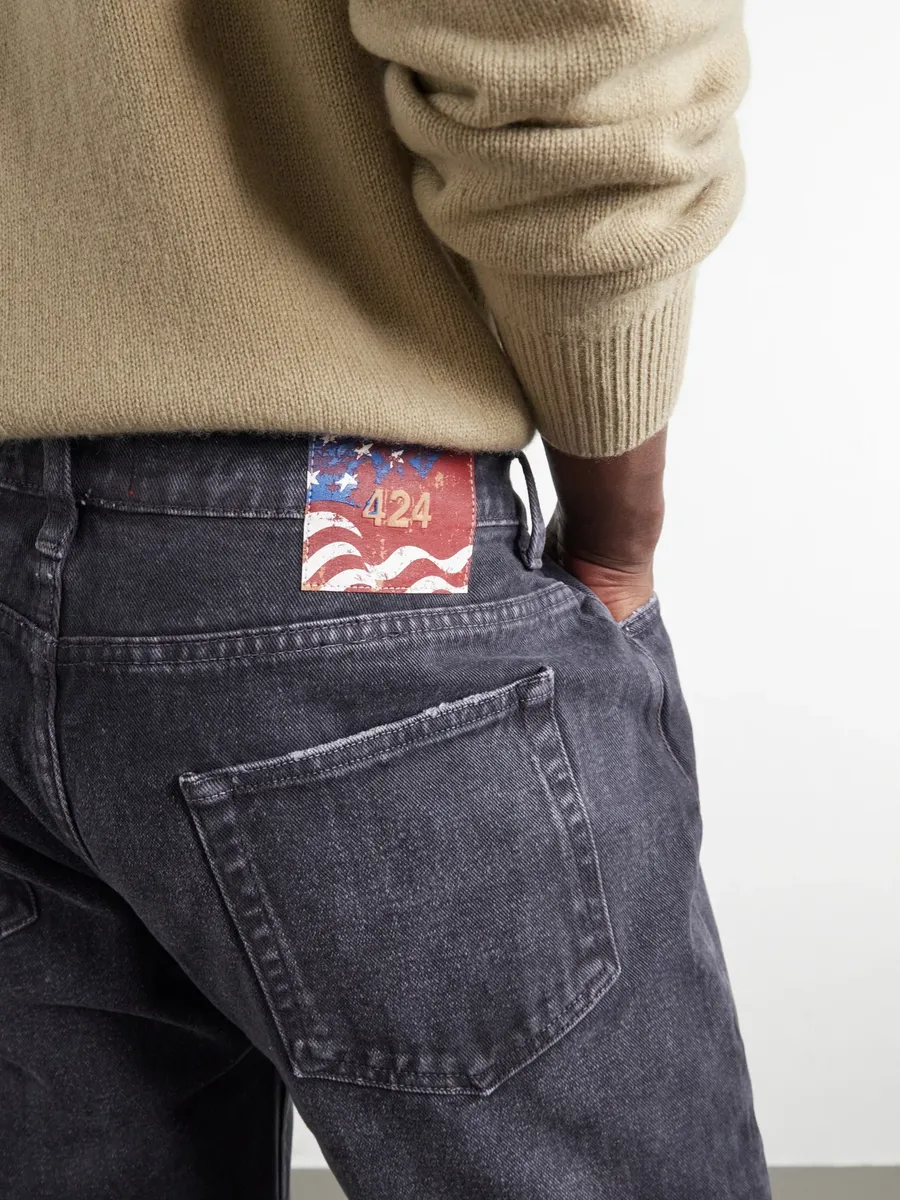 424 Loose Straight-Leg Distressed Jeans - Men | Thumbnail 5