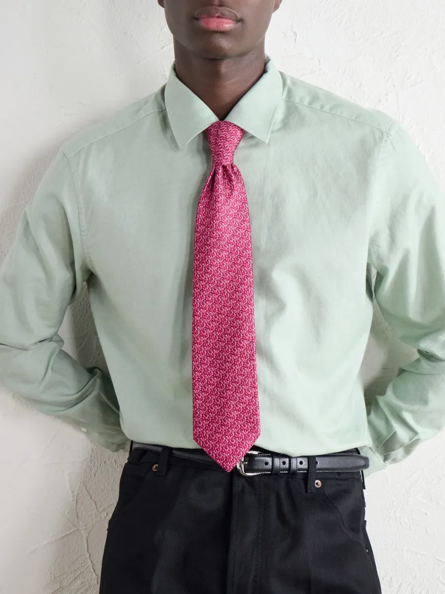 Charvet 8.5cm Silk-Jacquard Tie - Men | Thumbnail 3