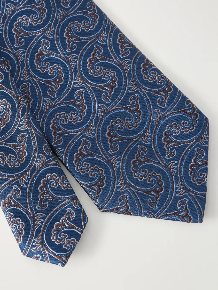 Charvet 8.5cm Paisley-Jacquard Silk-Woven Tie - Men | Thumbnail 4