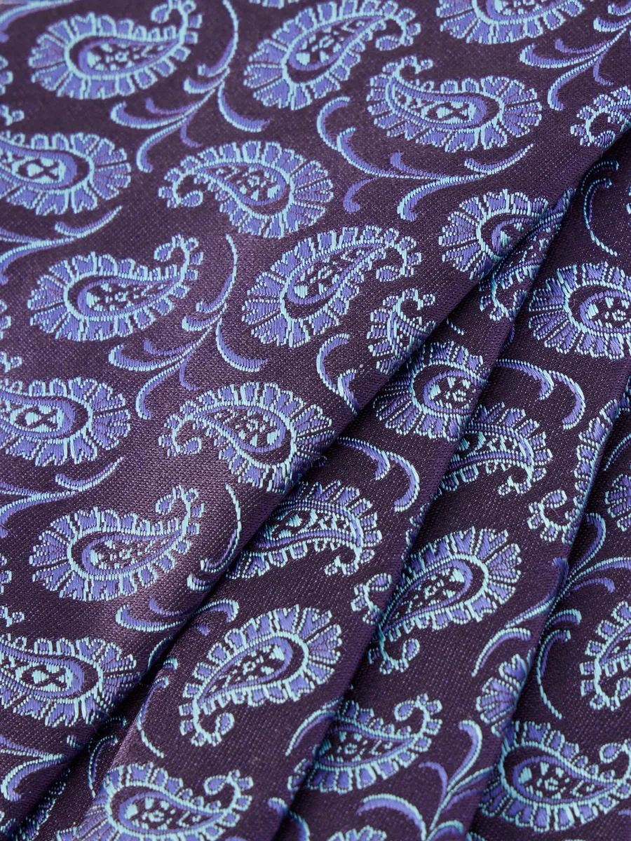 Charvet 8.5cm Paisley-Jacquard Silk-Woven Tie - Men | Thumbnail 4