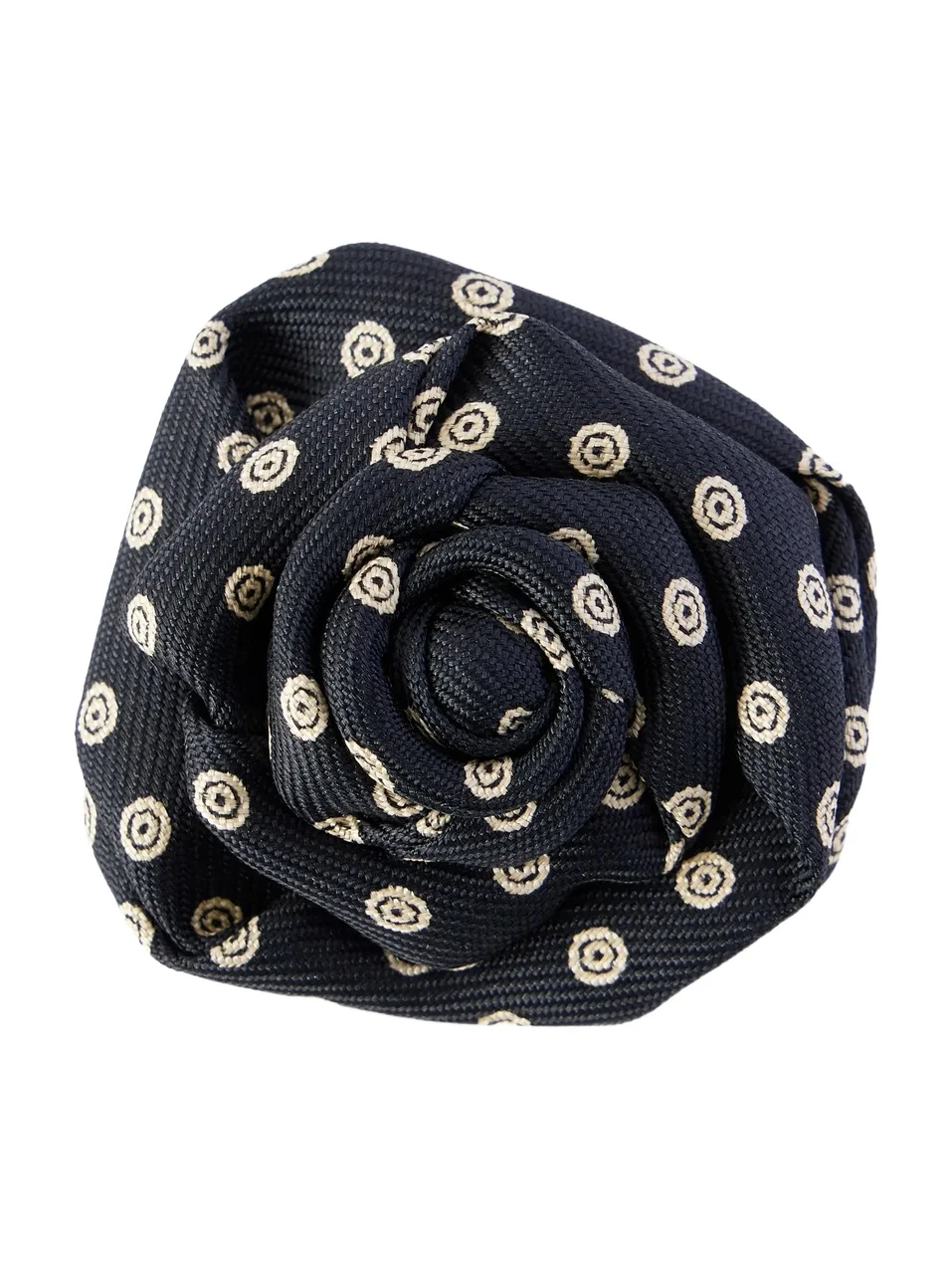 Charvet Printed Silk-Twill Lapel Pin - Men