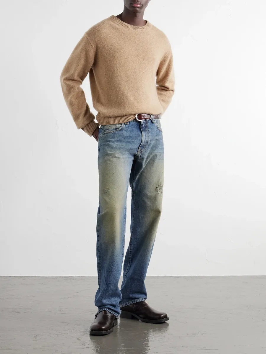 424 Loose Straight-Leg Distressed Jeans - Men | Thumbnail 2 424 Loose Straight-Leg Distressed Jeans - Men | Thumbnail 2