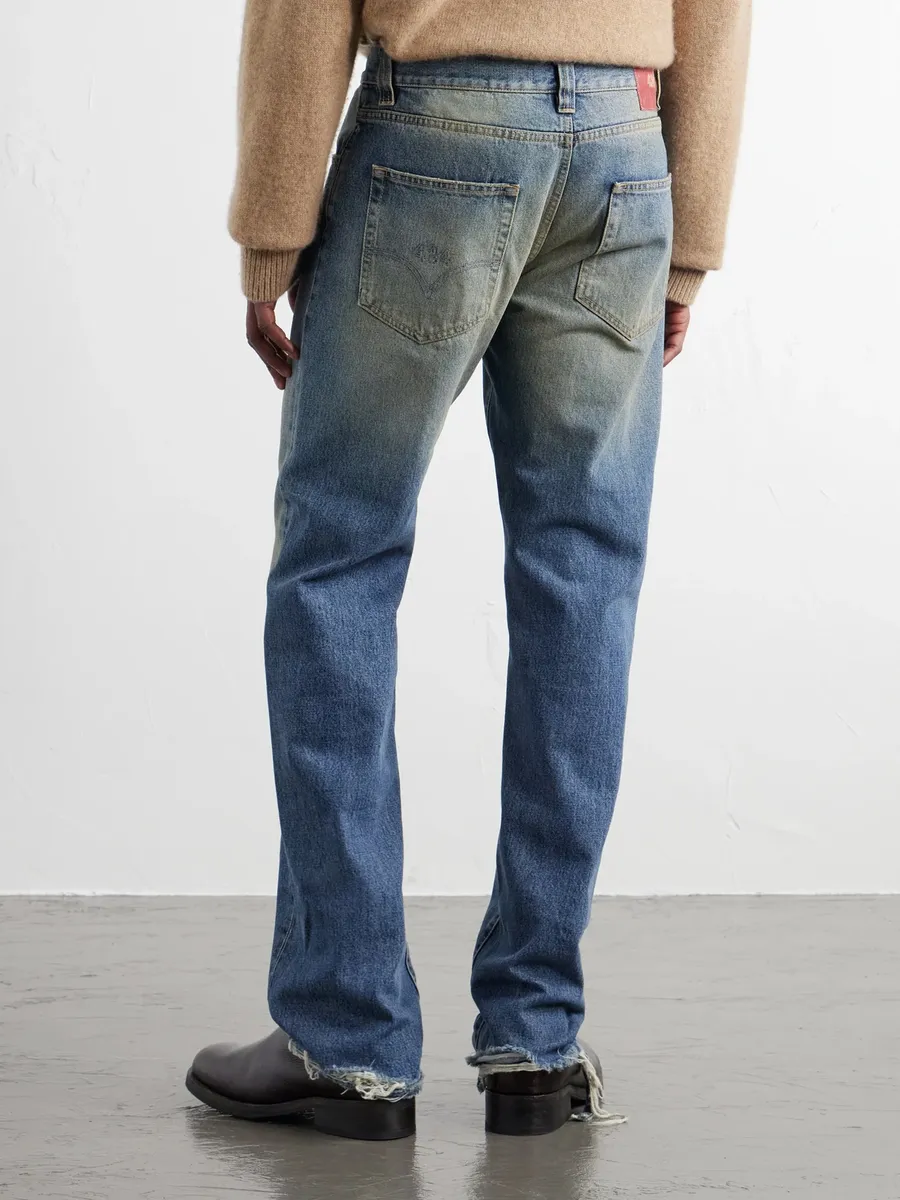 424 Loose Straight-Leg Distressed Jeans - Men | Thumbnail 4 424 Loose Straight-Leg Distressed Jeans - Men | Thumbnail 4