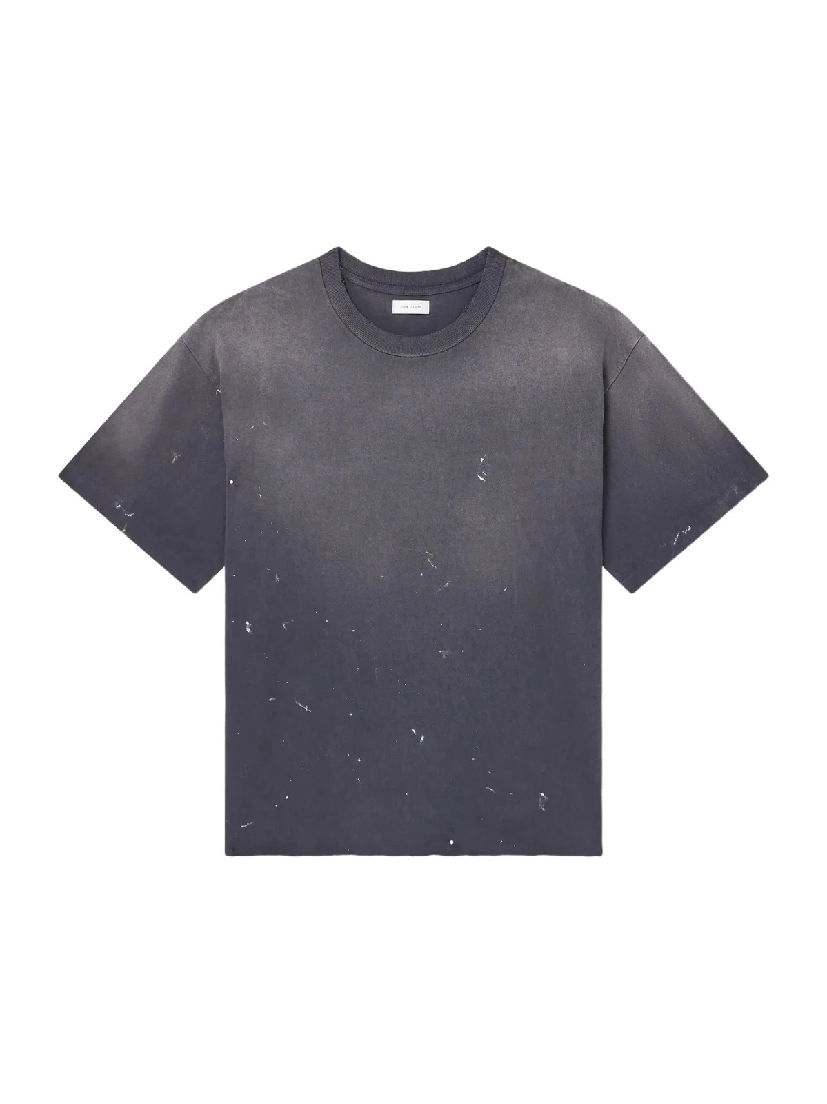 Odeon Paint-Splattered Distressed Cotton-Jersey T-Shirt - Men Odeon Paint-Splattered Distressed Cotton-Jersey T-Shirt - Men