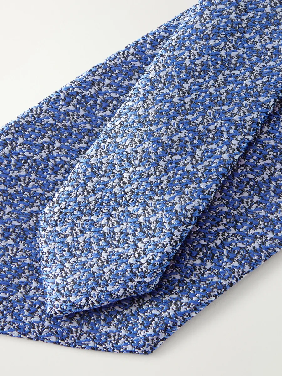 Charvet 8.5cm Silk-Jacquard Tie - Men | Thumbnail 4