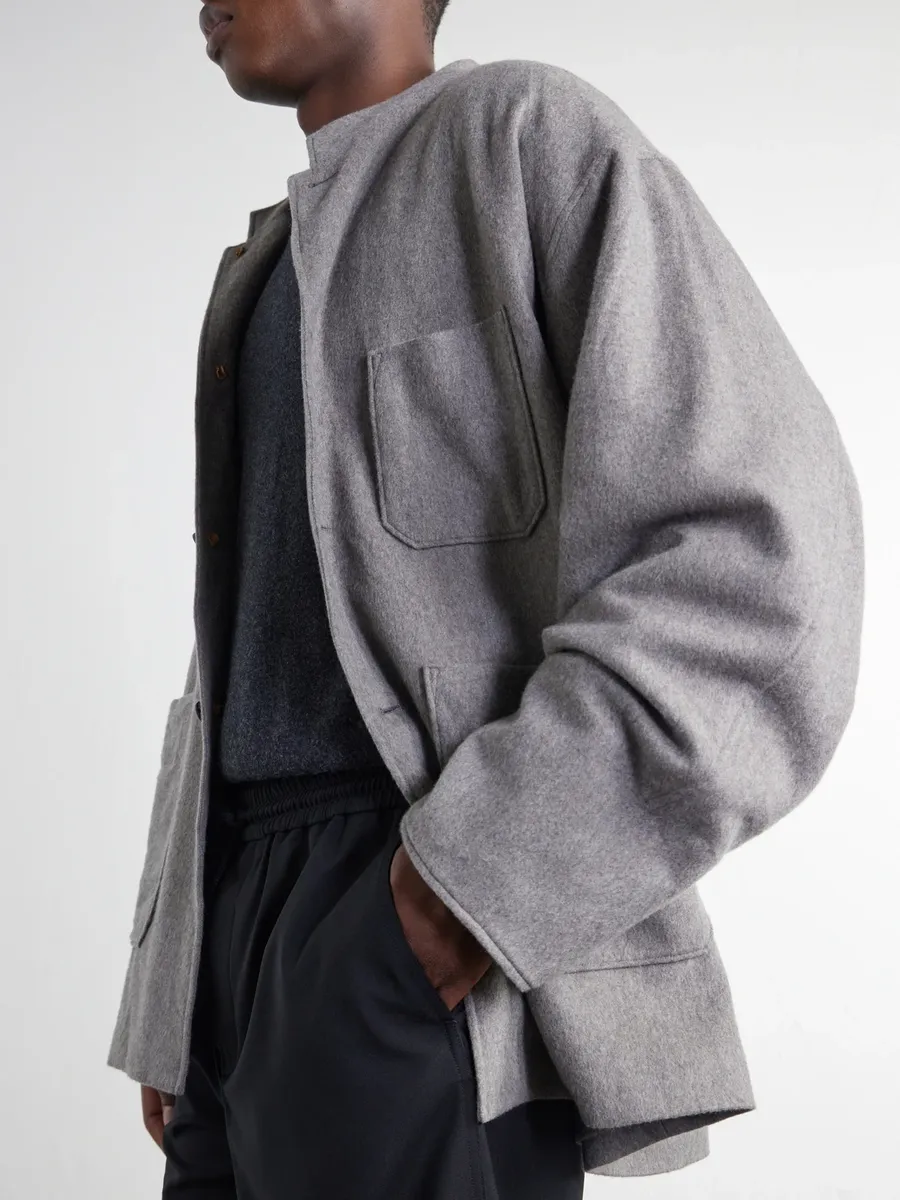 Kaptain Sunshine Brushed Wool and Cashmere-Blend Flannel Jacket - Men | Thumbnail 5 Kaptain Sunshine Brushed Wool and Cashmere-Blend Flannel Jacket - Men | Thumbnail 5