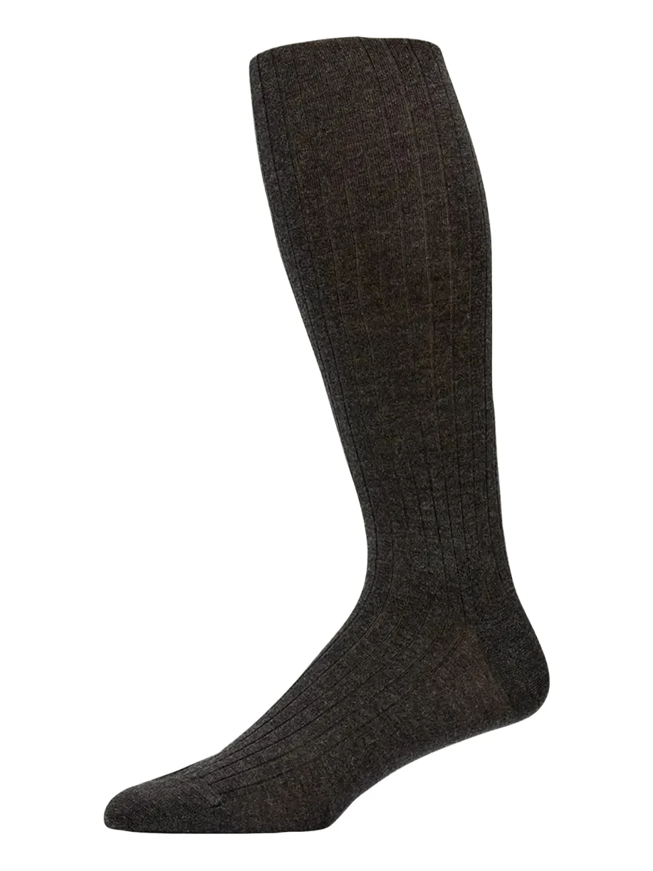 Sozzi Calze Men's Cashmere Silk Over-Calf Socks