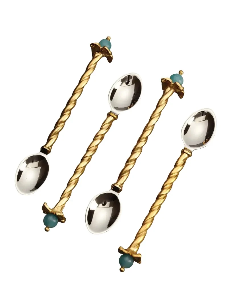 Cocktail Spoons, Set of 4 Cocktail Spoons, Set of 4
