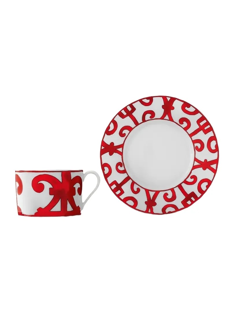 HERMÈS Balcon Breakfast Cup & Saucer