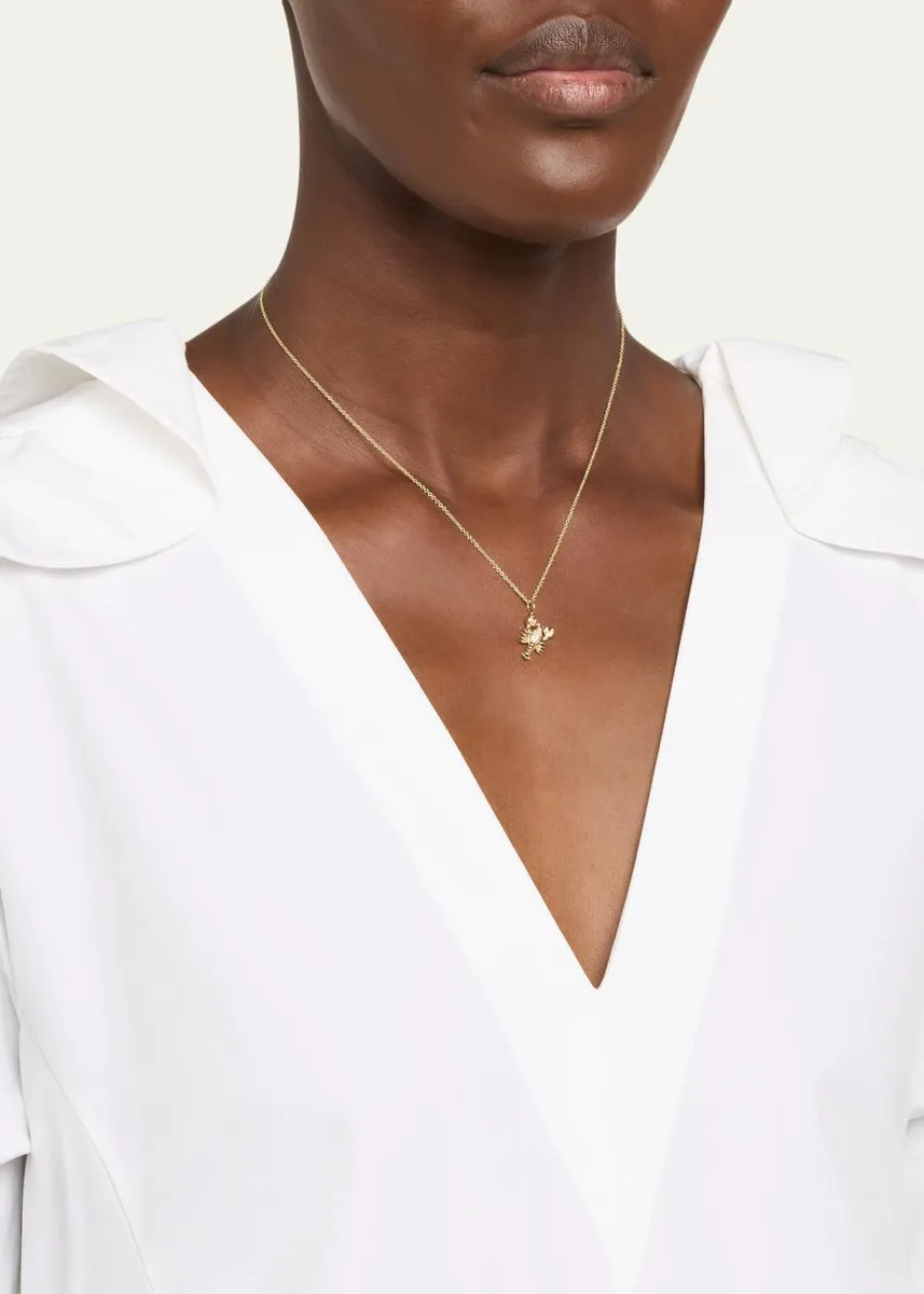 Sydney Evan 14K Yellow Gold & 0.06 TCW Diamond Pendant Necklace | Thumbnail 2 Sydney Evan 14K Yellow Gold & 0.06 TCW Diamond Pendant Necklace | Thumbnail 2