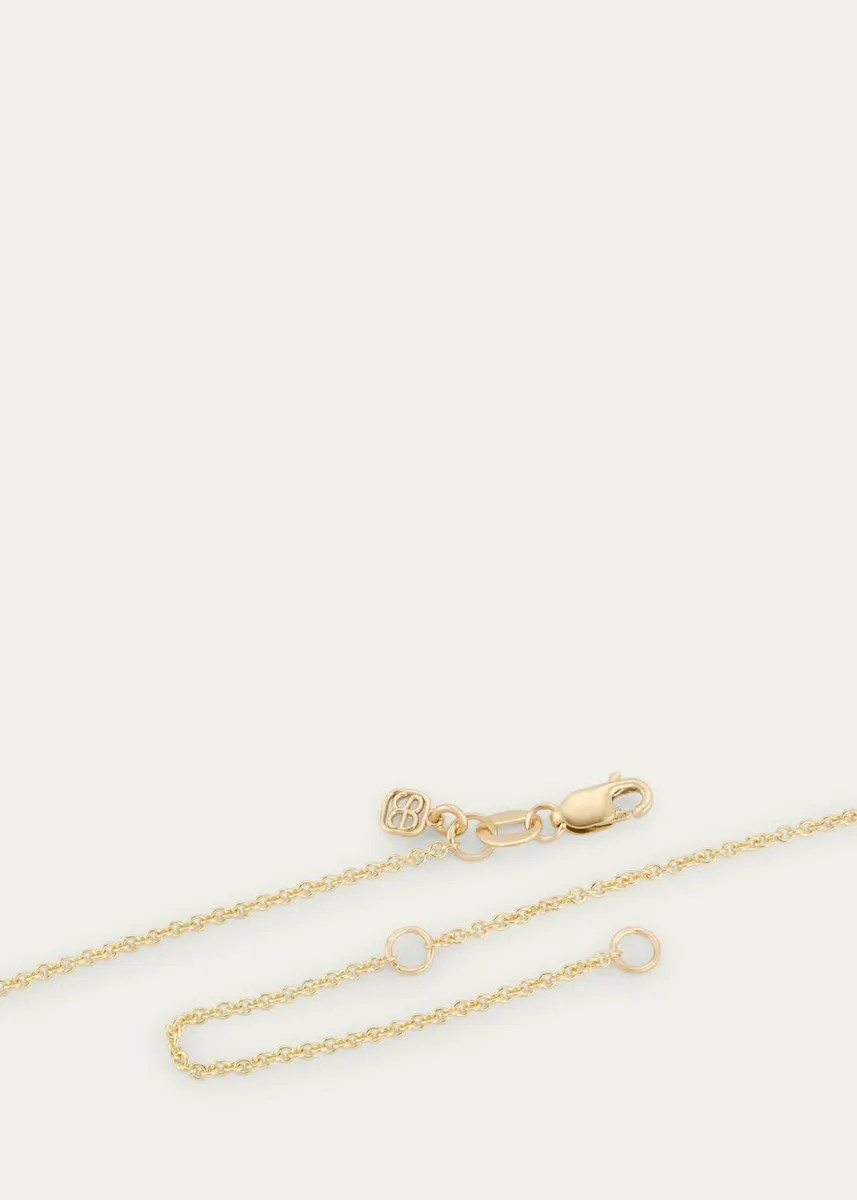 Sydney Evan 14K Yellow Gold & 0.012 TCW Diamond Jellyfish Charm Pendant Necklace | Thumbnail 4 Sydney Evan 14K Yellow Gold & 0.012 TCW Diamond Jellyfish Charm Pendant Necklace | Thumbnail 4