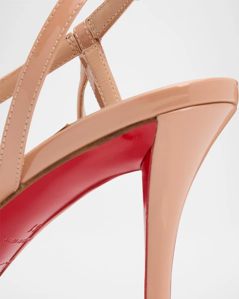 Christian Louboutin 80mm Rosa Z Patent Sandals | Thumbnail 5 Christian Louboutin 80mm Rosa Z Patent Sandals | Thumbnail 5