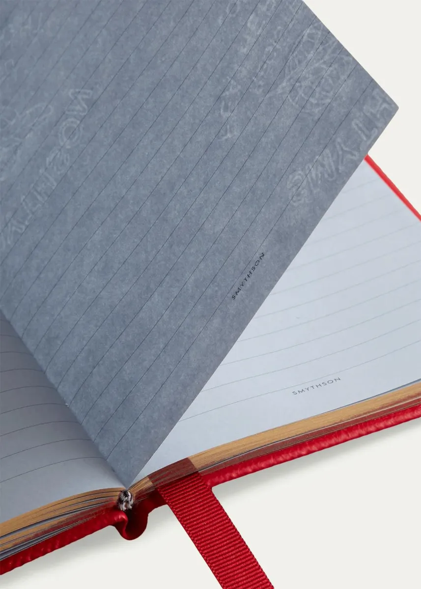 Smythson "Wonder Woman" Chelsea Notebook in Panama Leather | Thumbnail 2 Smythson "Wonder Woman" Chelsea Notebook in Panama Leather | Thumbnail 2