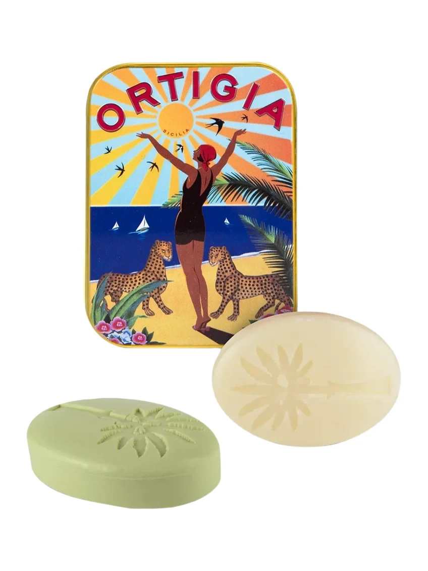 ORTIGIA City Bar Soap Tin, 2 x 0.9 oz.
