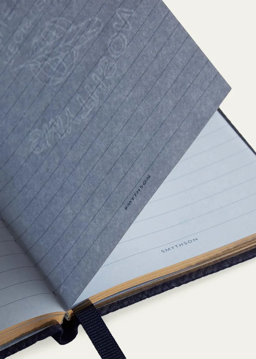 Smythson "Lists, Lists, and Lists" Panama Leather Pocket Notebook | Thumbnail 3