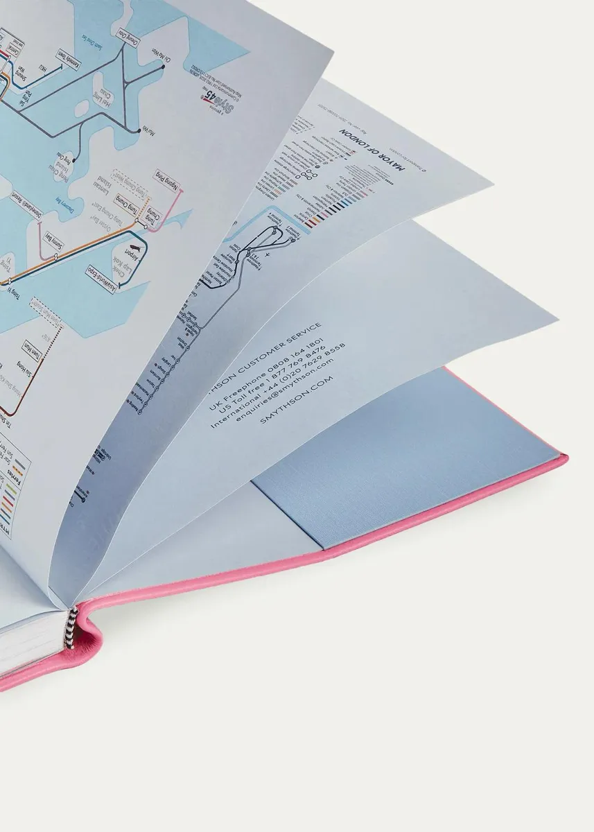 Smythson Portobello 2027 Weekly Vertical Journal in Panama Leather | Thumbnail 2 Smythson Portobello 2027 Weekly Vertical Journal in Panama Leather | Thumbnail 2