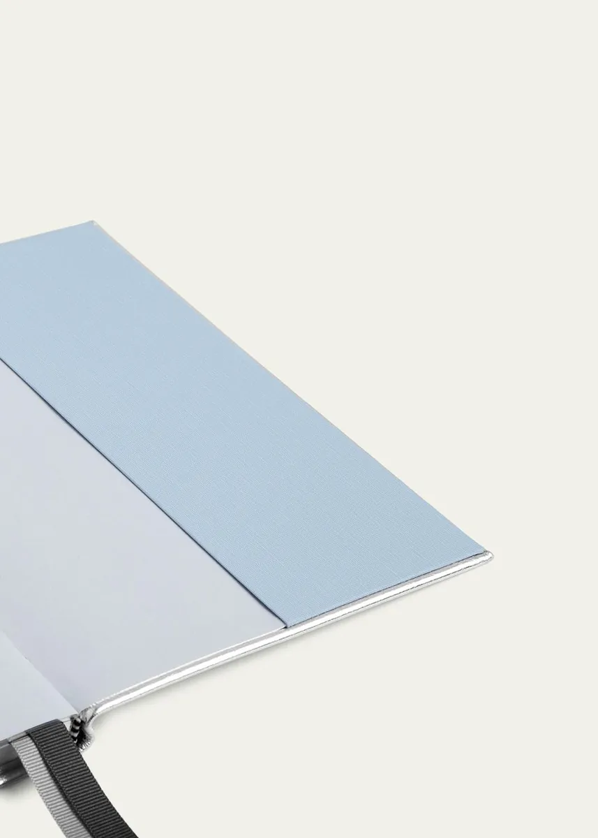 Smythson 2027 Soho Weekly Agenda in Metallic Panama Leather | Thumbnail 3 Smythson 2027 Soho Weekly Agenda in Metallic Panama Leather | Thumbnail 3