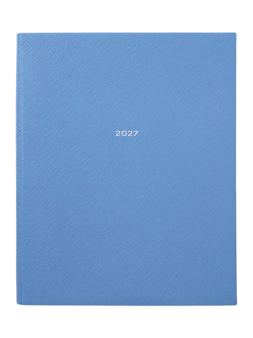 Portobello 2027 Weekly Vertical Journal in Panama Leather Portobello 2027 Weekly Vertical Journal in Panama Leather