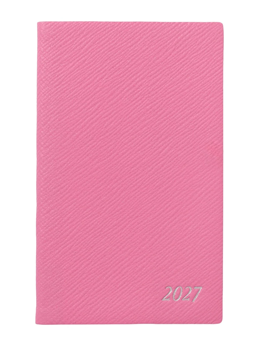 Smythson 2027 Panama Leather Weekly Agenda with Pocket