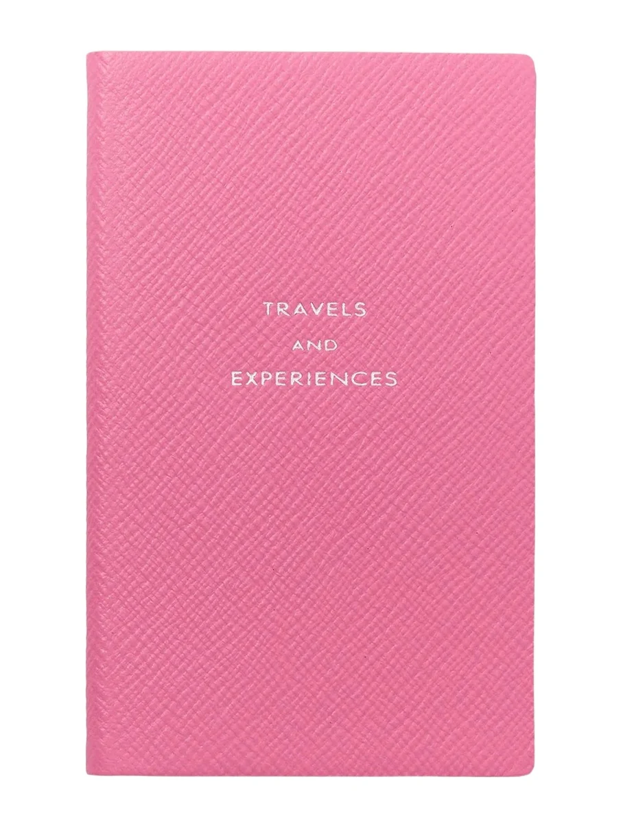 "Travels and Experiences" Panama Leather Notebook "Travels and Experiences" Panama Leather Notebook