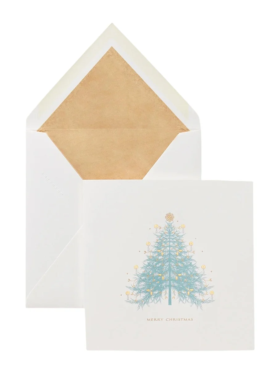 Fir Tree Christmas Cards, Box of 10 Fir Tree Christmas Cards, Box of 10