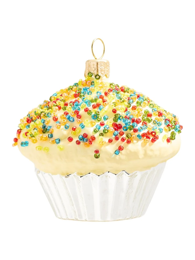 Cupcake Christmas Ornament Cupcake Christmas Ornament