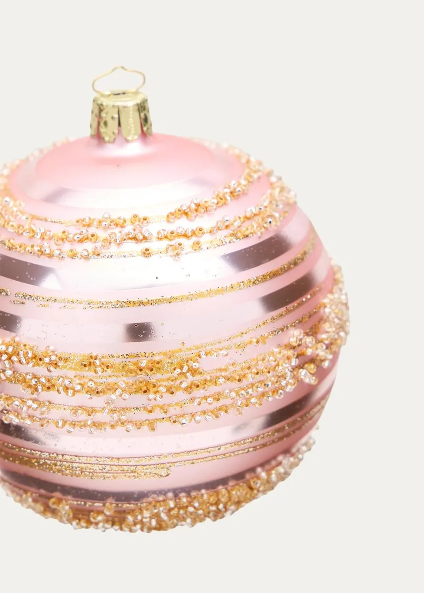 Bergdorf Goodman Glitter Ball Ornament | Thumbnail 2