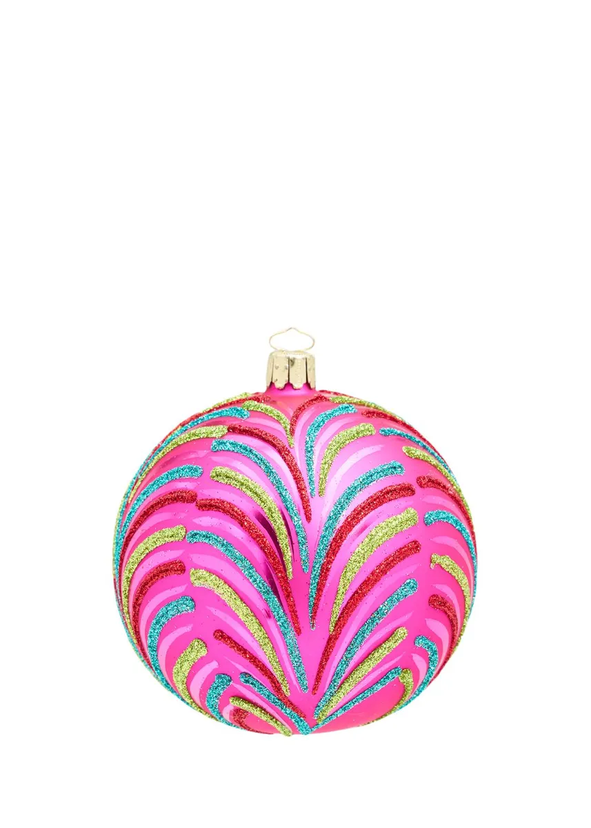 Bergdorf Goodman Fusti Glitter Sphere Christmas Ornament | Thumbnail 3