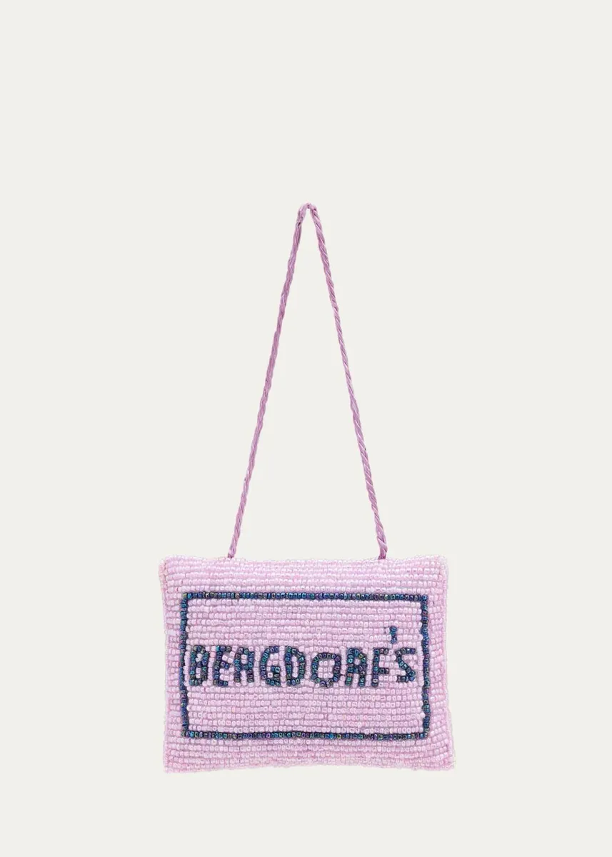 Sudha Pennathur Beaded Bergdorf Shopping Bag Ornament | Thumbnail 2 Sudha Pennathur Beaded Bergdorf Shopping Bag Ornament | Thumbnail 2