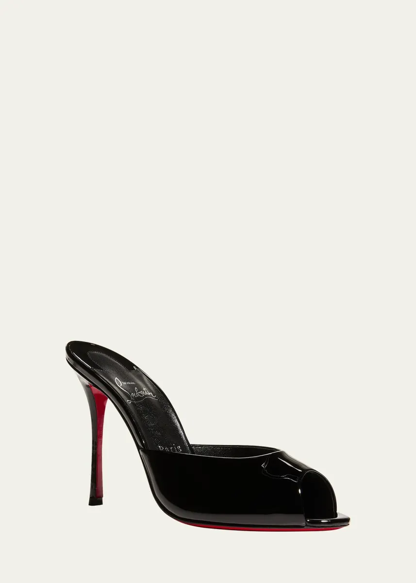 Christian Louboutin 100mm Me Dolly Patent Sandals | Thumbnail 2 Christian Louboutin 100mm Me Dolly Patent Sandals | Thumbnail 2