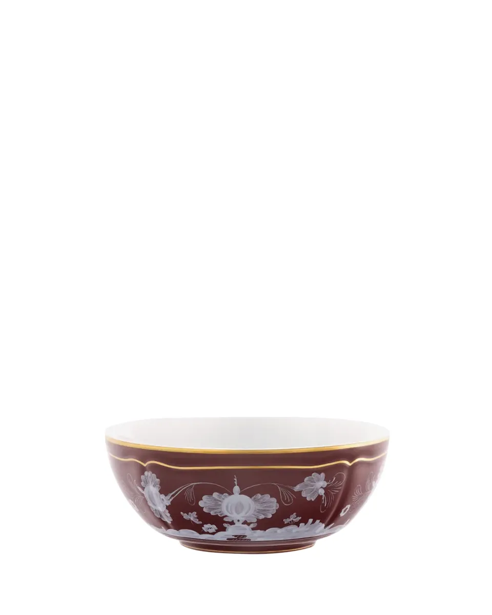 GINORI 1735 Castagna Botanical Print Porcelain Bowl | Thumbnail 2 GINORI 1735 Castagna Botanical Print Porcelain Bowl | Thumbnail 2