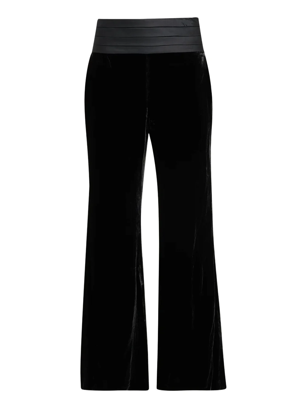 Prudence Velvet Wide-Leg Pants