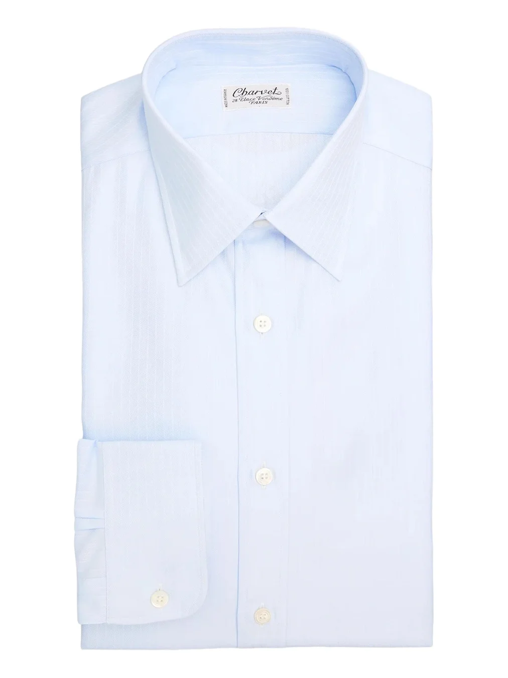 Charvet Men's Pinstripe Cotton Dress Shirt