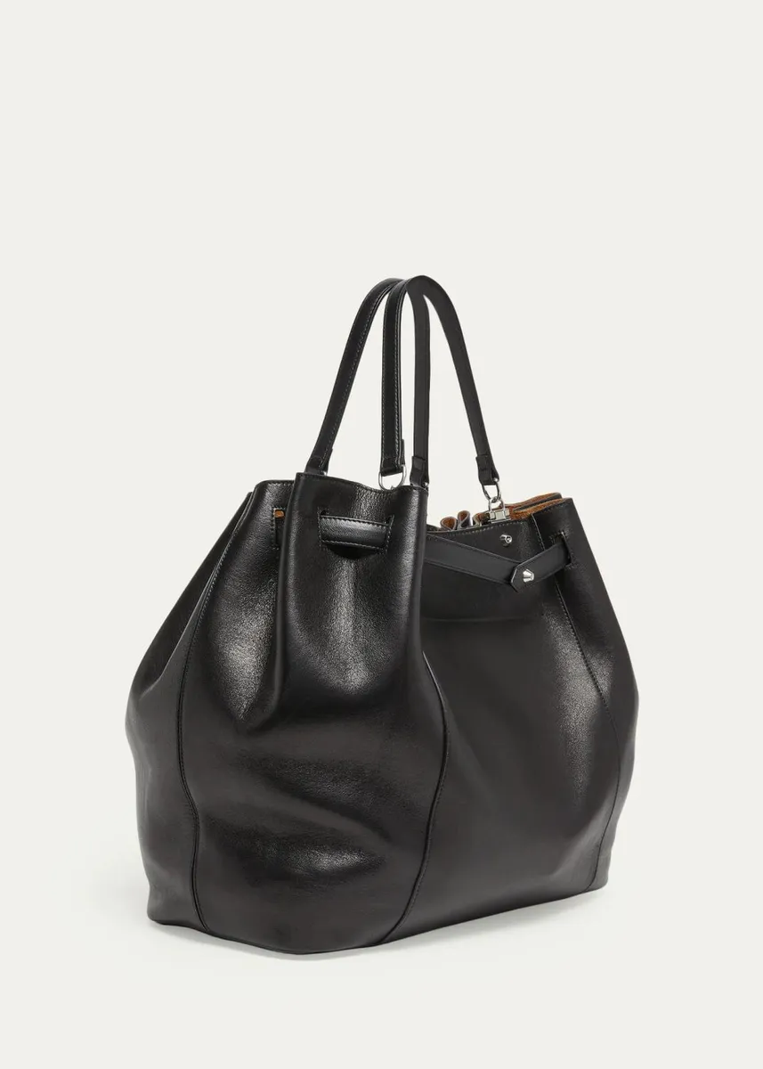Balenciaga Men's Fan Carryall North/South Tote Bag | Thumbnail 2 Balenciaga Men's Fan Carryall North/South Tote Bag | Thumbnail 2