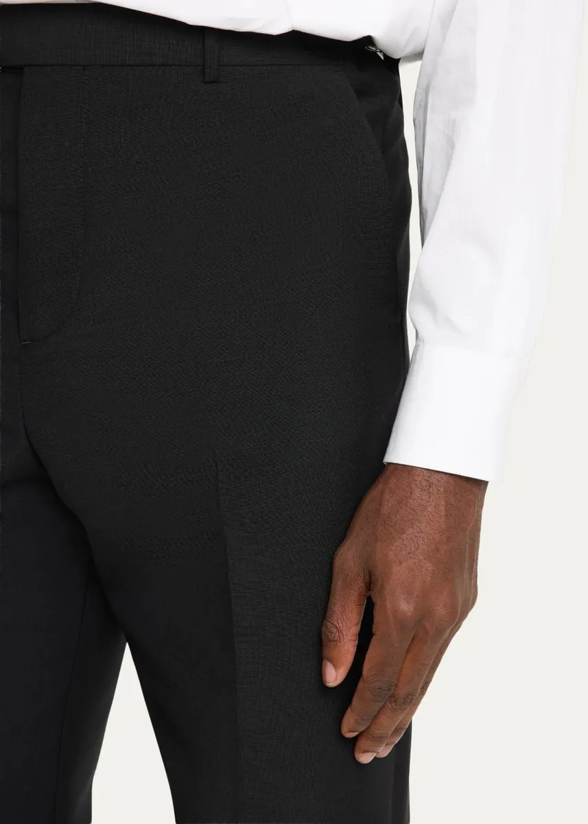 Alexander McQueen Men's Wool Dress Pants | Thumbnail 5