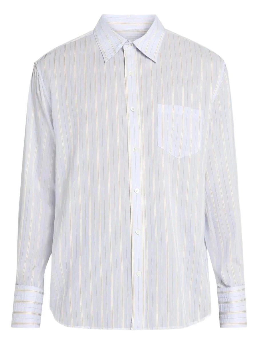 PUBLIC SCHOOL NEW YORK Men's Pinstripe Everything is Now Button-Front Shirt