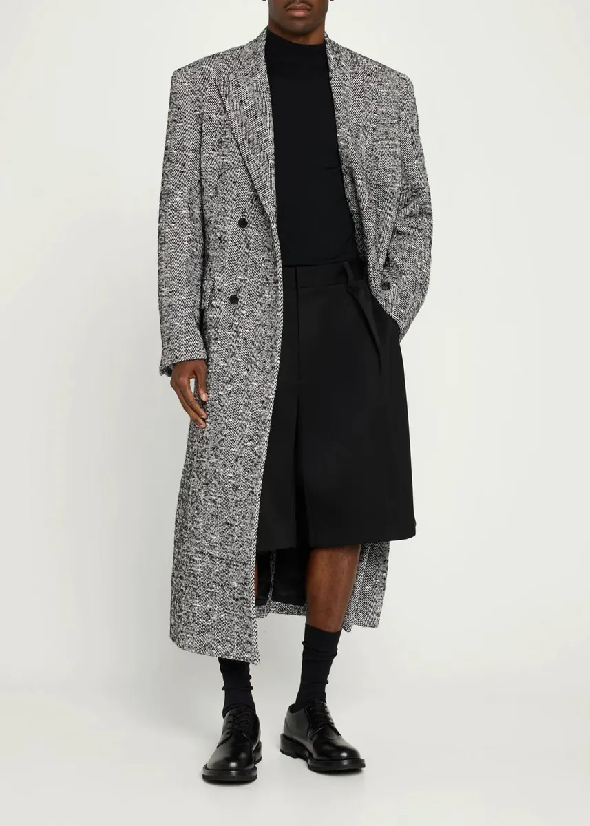 PUBLIC SCHOOL NEW YORK Men's Steinway Herringbone Coat | Thumbnail 2 PUBLIC SCHOOL NEW YORK Men's Steinway Herringbone Coat | Thumbnail 2