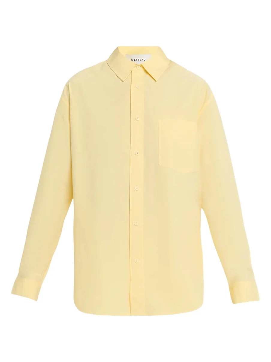 Relaxed Poplin Shirt