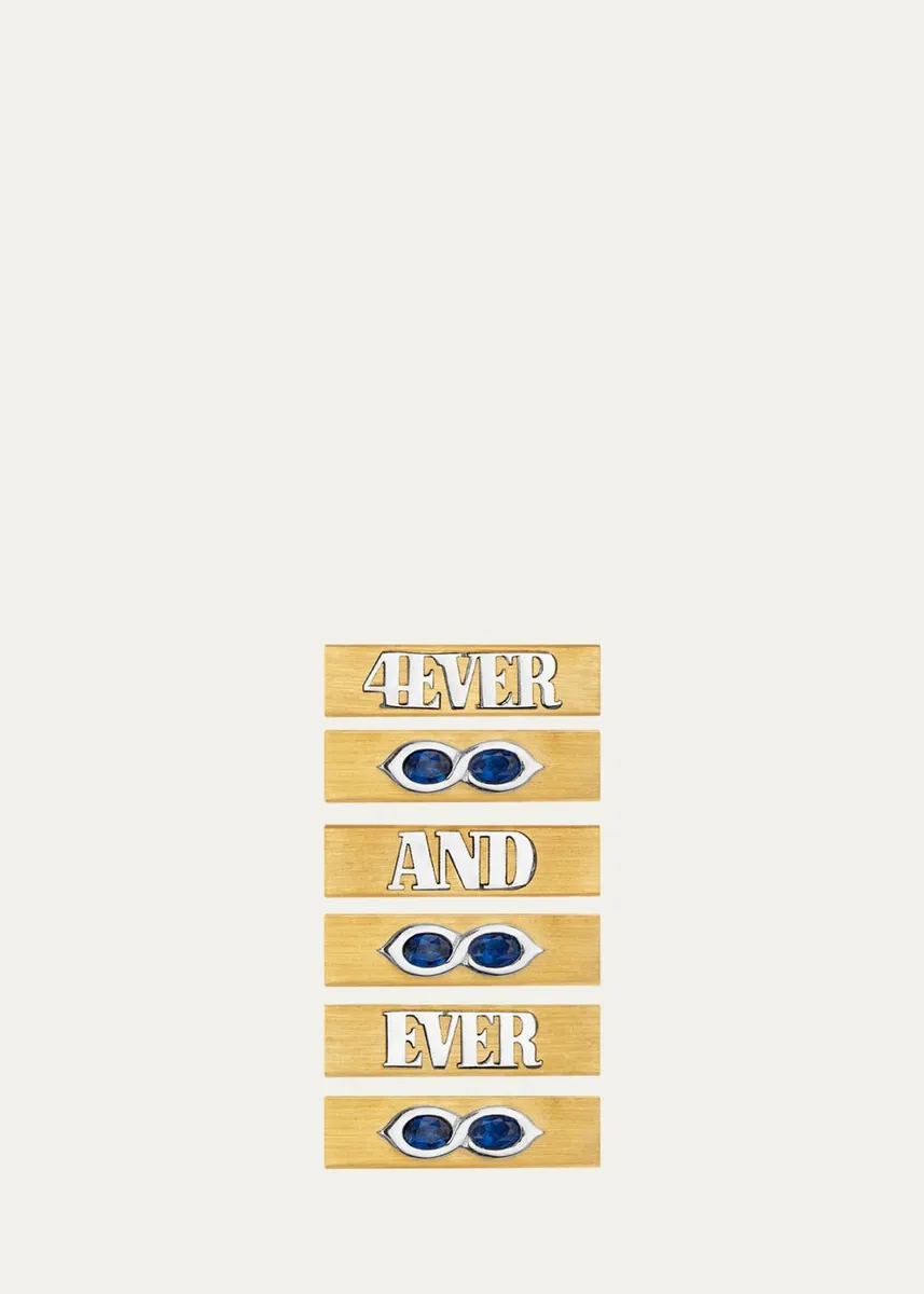 Marie Lichtenberg Forever and Ever 18K Yellow Gold & Sapphire Necklace/14.5"L | Thumbnail 2 Marie Lichtenberg Forever and Ever 18K Yellow Gold & Sapphire Necklace/14.5"L | Thumbnail 2