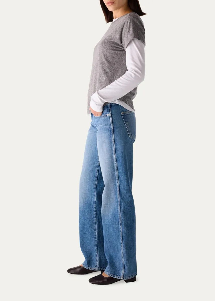 AMO Denim Odette Straight-Leg Jeans | Thumbnail 2 AMO Denim Odette Straight-Leg Jeans | Thumbnail 2