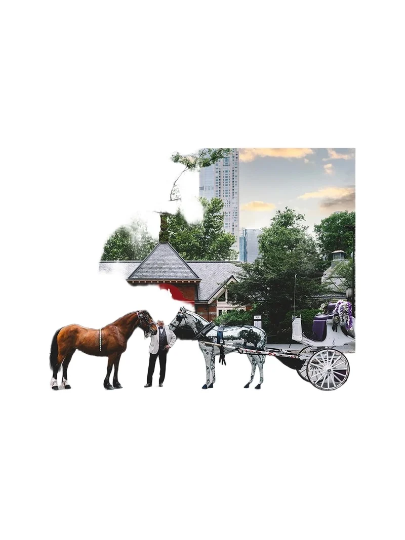 Nick Mele Fine Art "Double Parked" Limited Edition BG 125th Anniversary Framed Photo Print