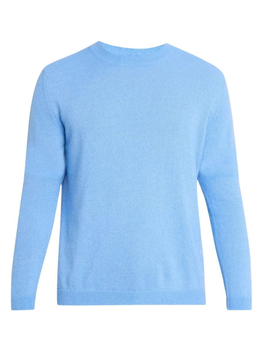 Iris Von Arnim Men's Cashmere & Silk Sweater