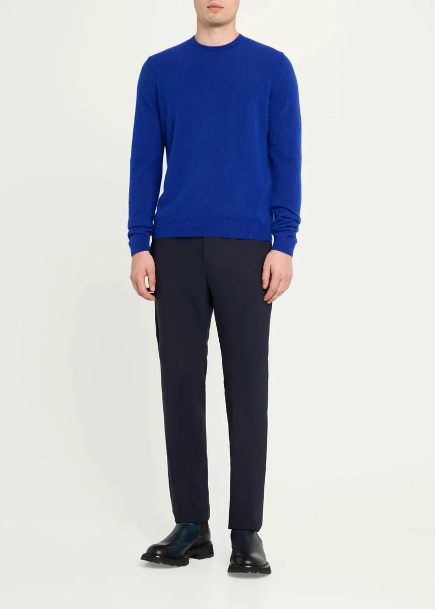 Iris Von Arnim Men's Cashmere & Silk Sweater | Thumbnail 2 Iris Von Arnim Men's Cashmere & Silk Sweater | Thumbnail 2