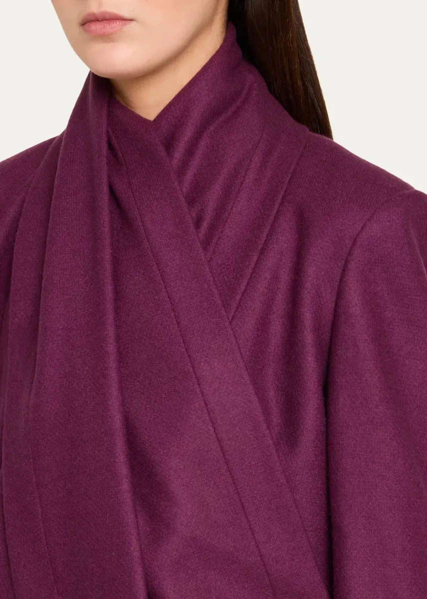 Issey Miyake Manner Wool-Blend Crisscross Scarf Tailored Jacket | Thumbnail 5 Issey Miyake Manner Wool-Blend Crisscross Scarf Tailored Jacket | Thumbnail 5