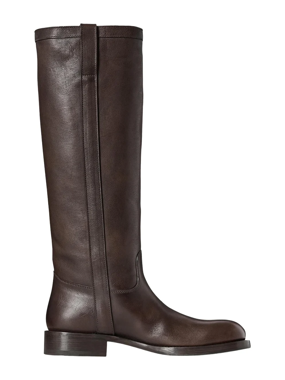 The Row Nobilis Leather Knee-High Riding Boots