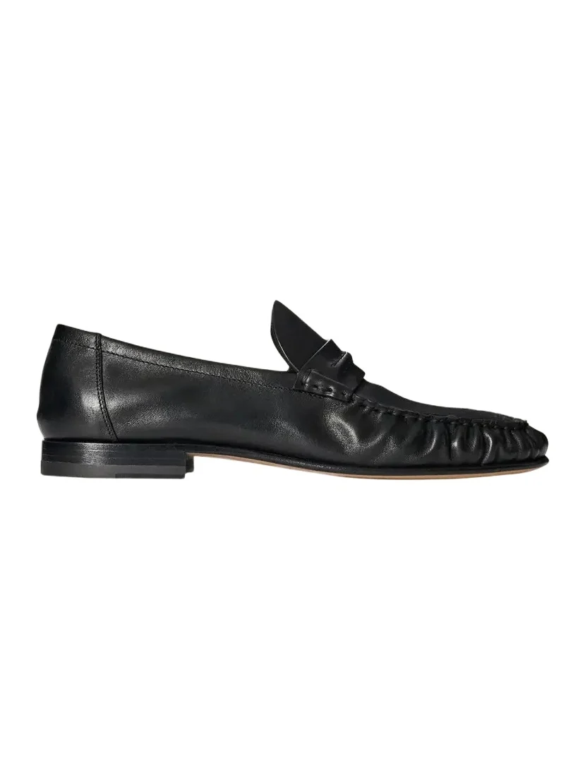 Men's Theo Soft Gathered Leather Loafers Men's Theo Soft Gathered Leather Loafers