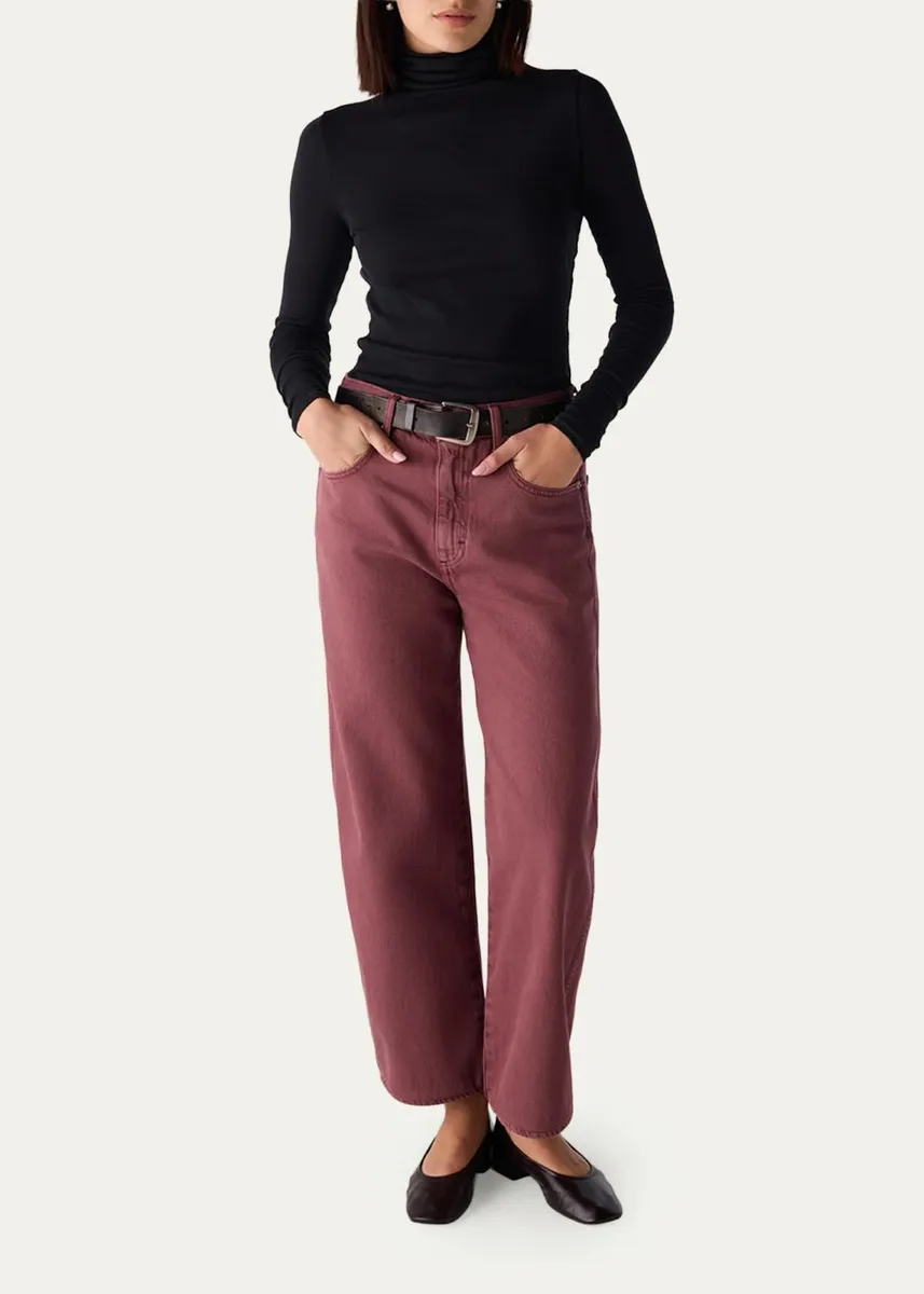 AMO Denim Billie Cropped Jeans | Thumbnail 2