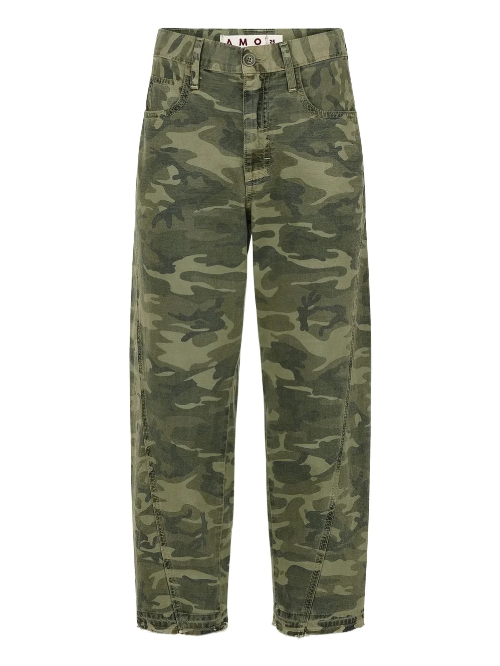 AMO Denim Maria Camo Cropped Jeans