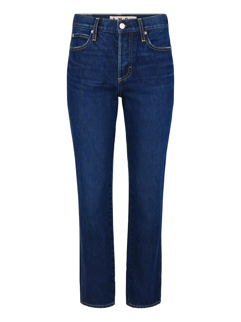 143 Cropped Straight-Leg Jeans