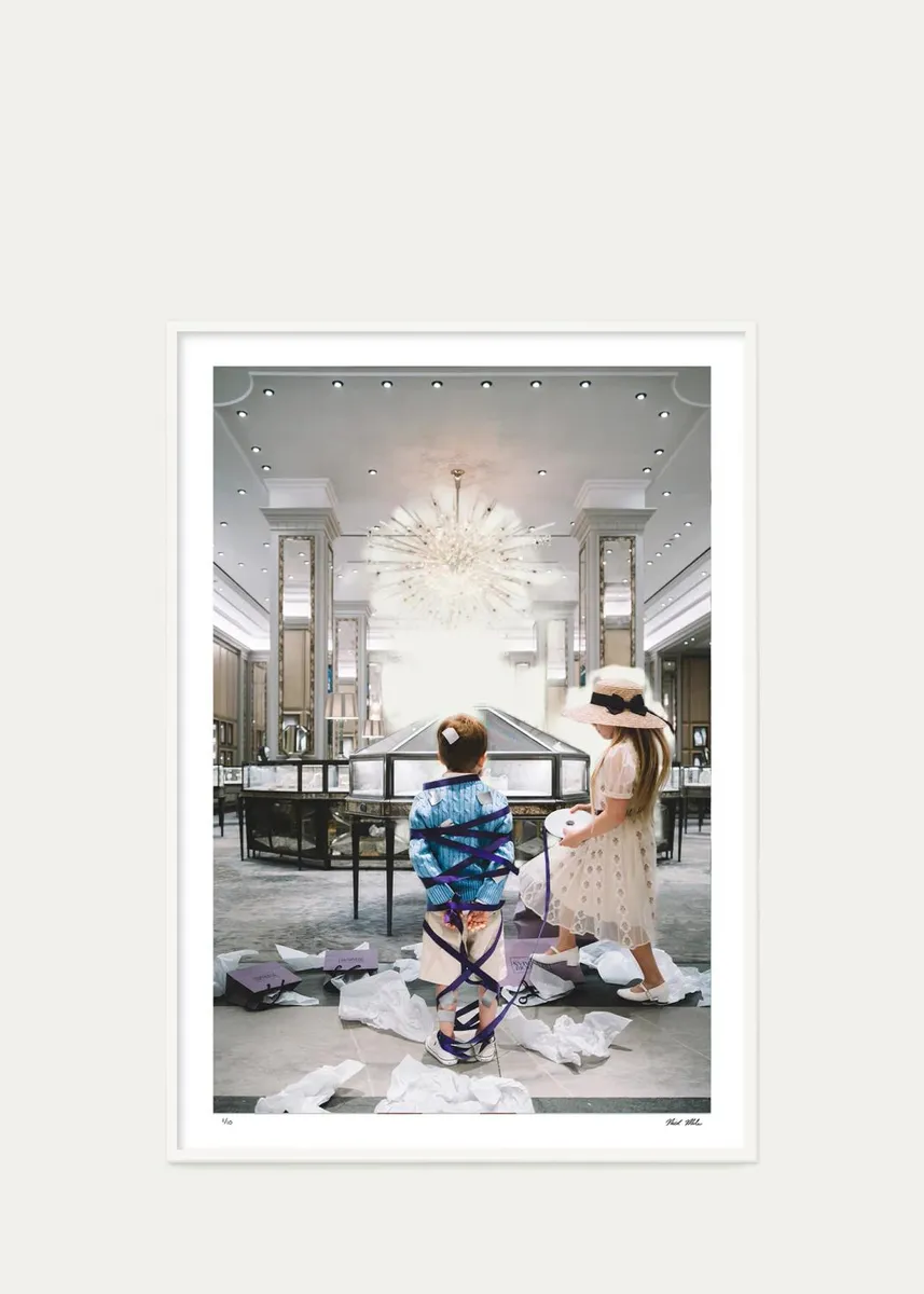 Nick Mele Fine Art "Gift Wrapped" Limited Edition BG 125th Anniversary Framed Photo Print | Thumbnail 2